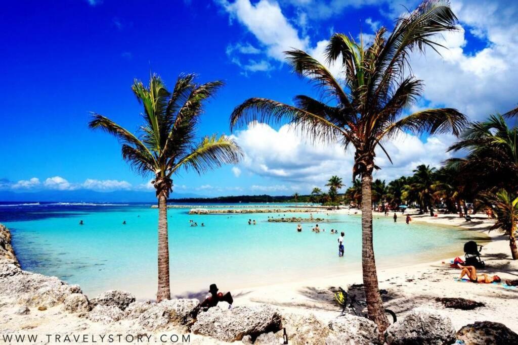 Gite Cajou Dans Jardin Tropical Ventile A Sainte-Anne Экстерьер фото