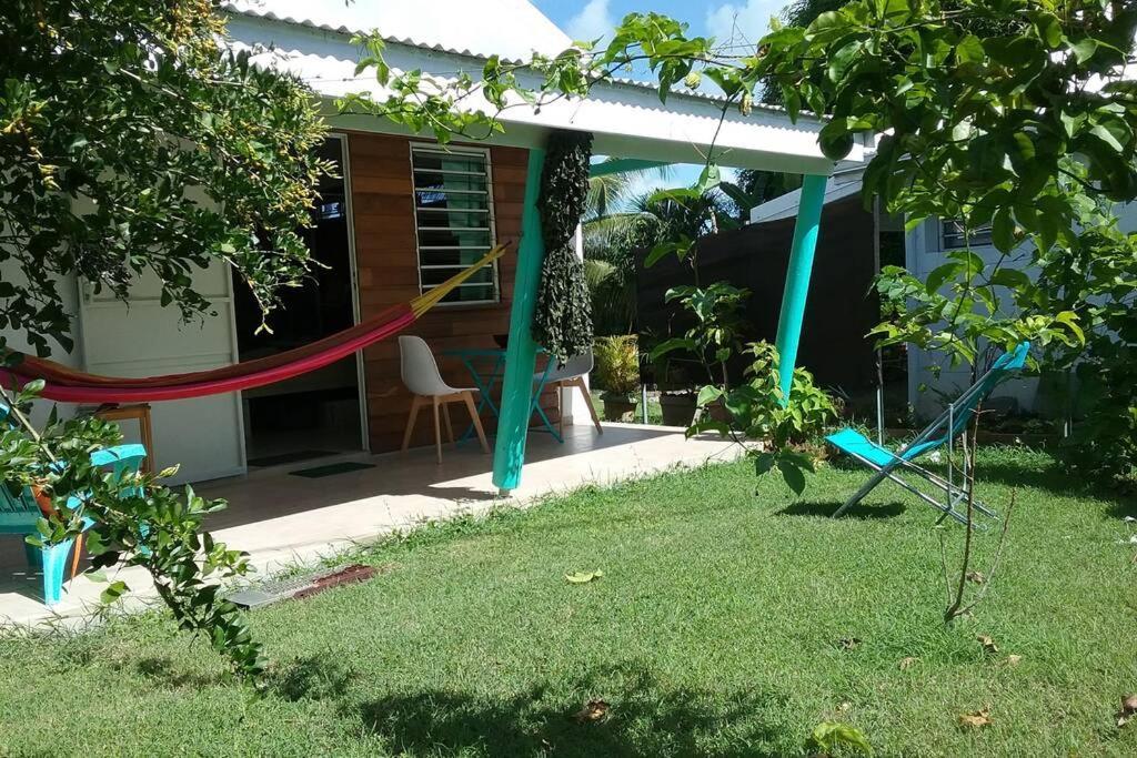 Gite Cajou Dans Jardin Tropical Ventile A Sainte-Anne Экстерьер фото