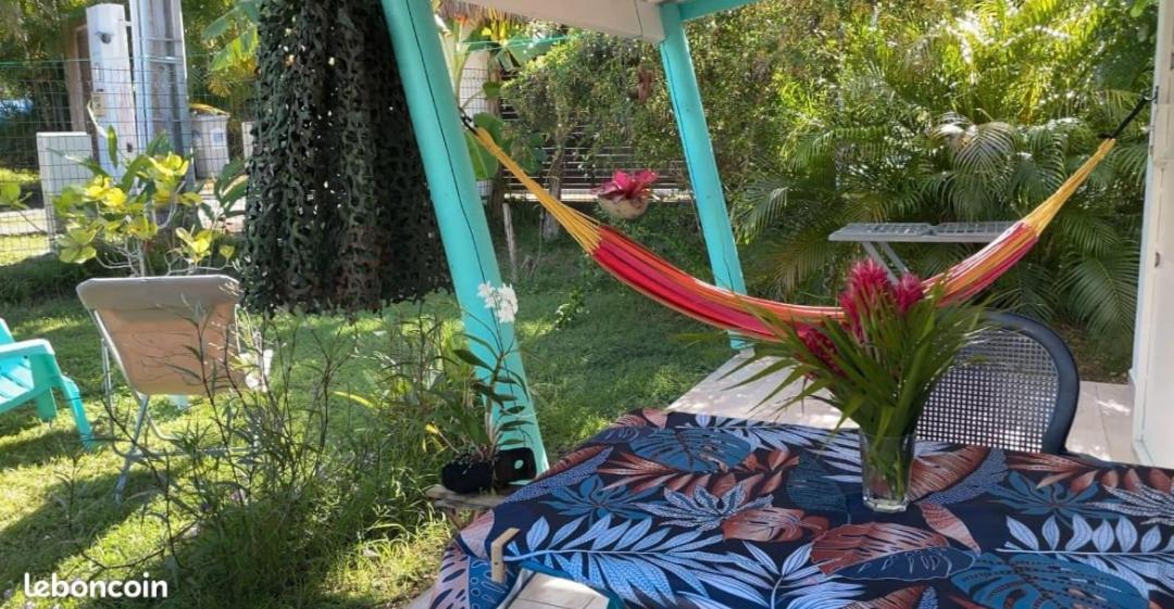 Gite Cajou Dans Jardin Tropical Ventile A Sainte-Anne Экстерьер фото