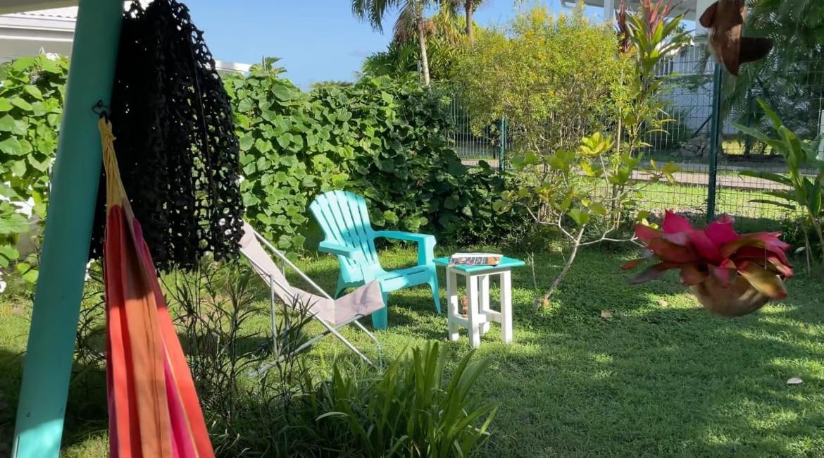 Gite Cajou Dans Jardin Tropical Ventile A Sainte-Anne Экстерьер фото